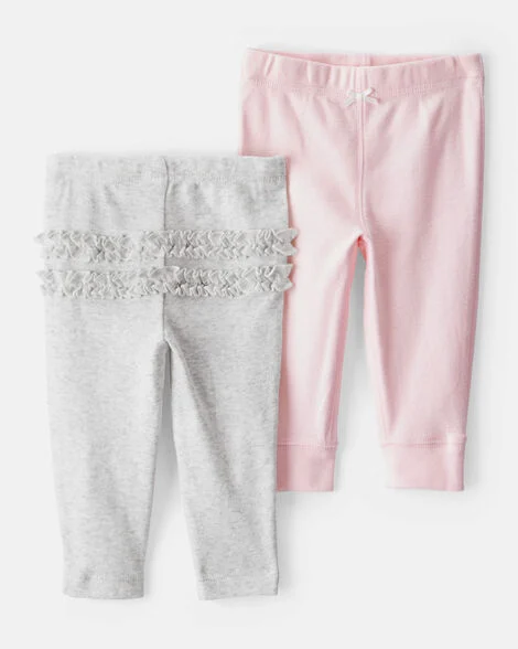 Pack 2 pantalones Volados