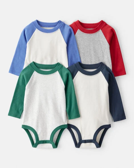 Pack 4 bodies Raglan