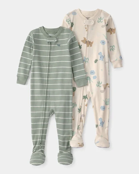 Pack 2 Pijama Dinosaurio