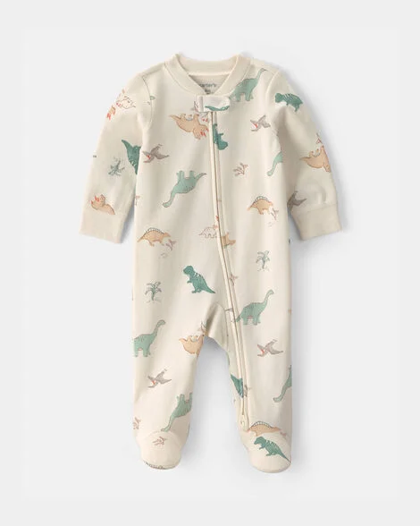 Pijama Dinosaurio Marfil