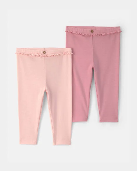 Pack 2 pantalones Algodón