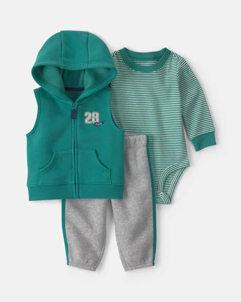 Set 3 piezas Varsity Capucha