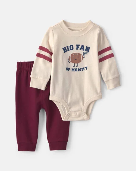 Set 2 piezas Football Mommy