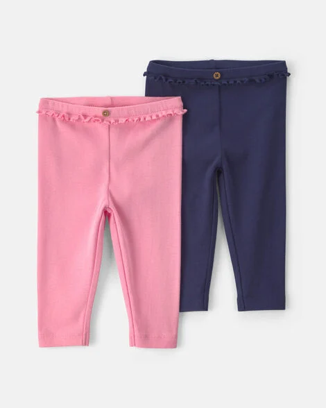 Pack 2 pantalones Pull-on