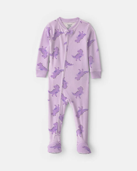 Pijama Dinosaurio con pie