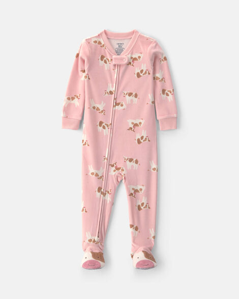 Pijama Vaquita con pie