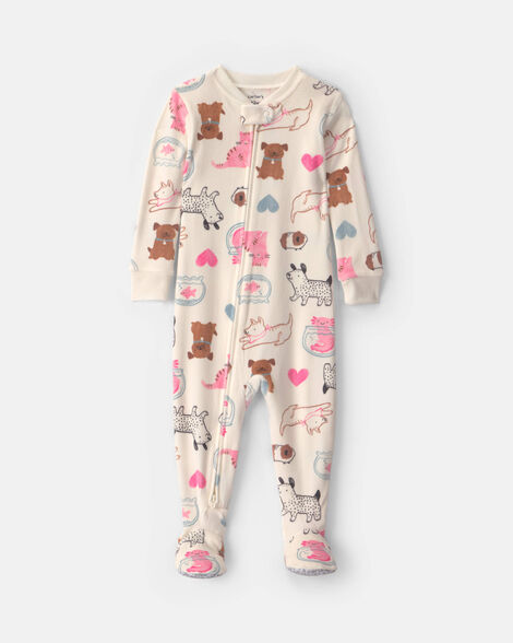 Pijama Mascotas con pie