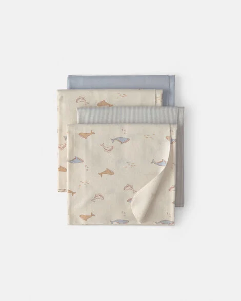 Pack 4 mantas Ballenas